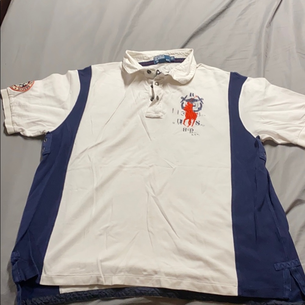 Polo Ralph Lauren USA coastal edition polo size2xb